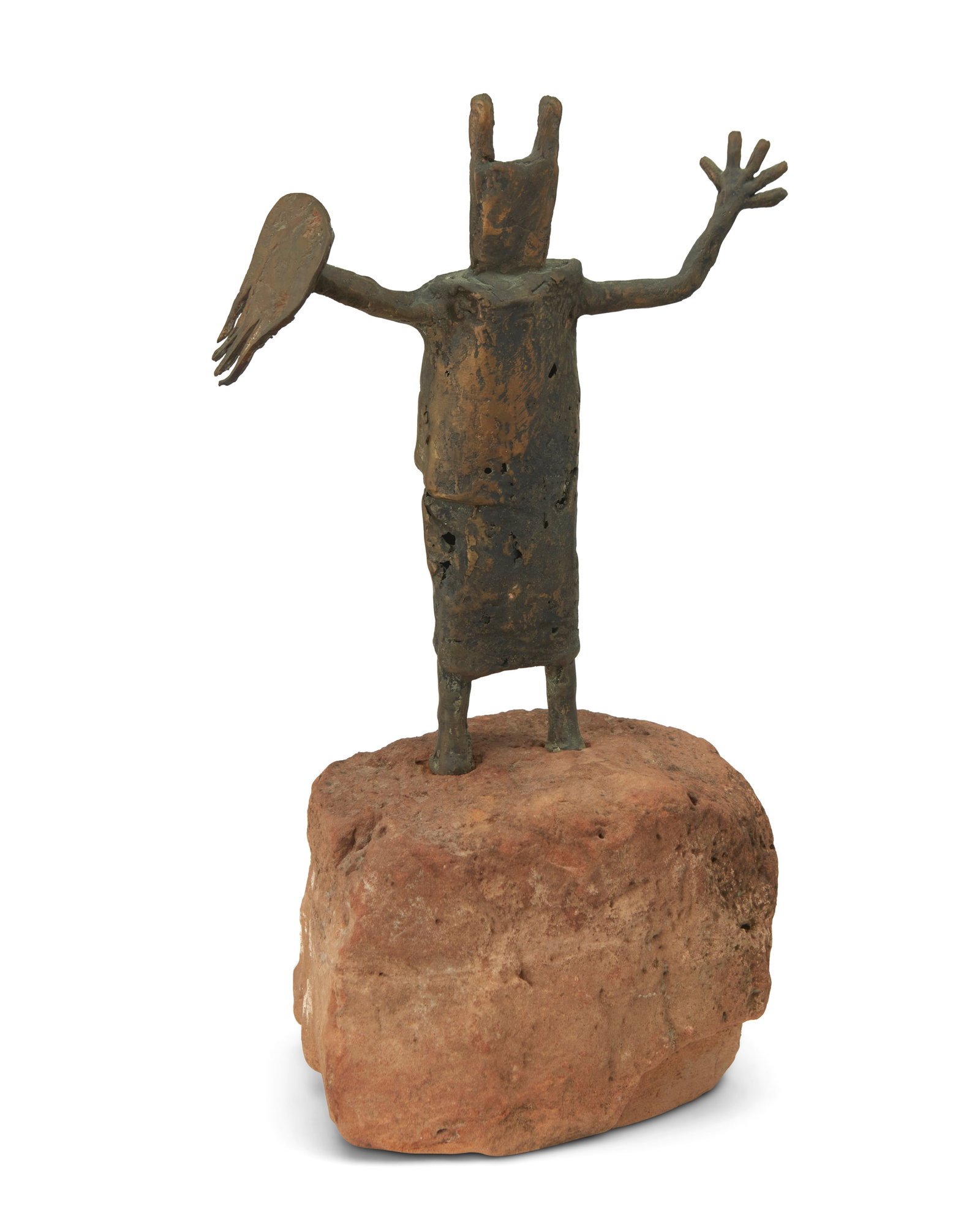 Bill Worrell (1936-2021), "Pecos Archaic Shaman" (1 of 7)