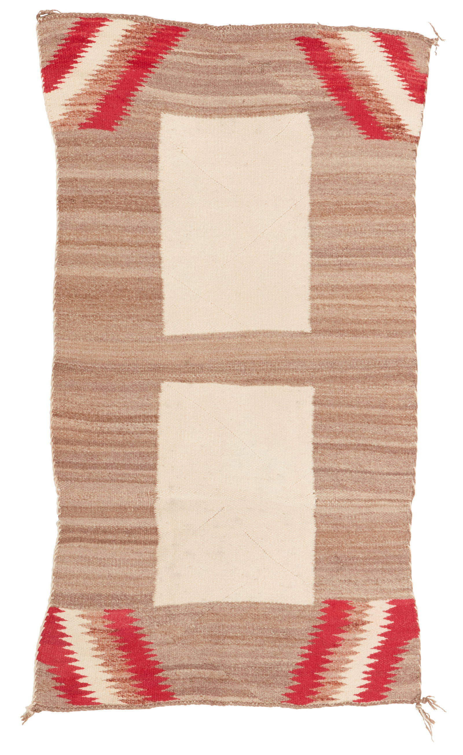 A Navajo double saddle blanket (1 of 3)