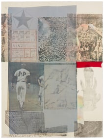 Robert Rauschenberg (1925-2008), "Back Out" from "Suite of Nine Prints," 1979