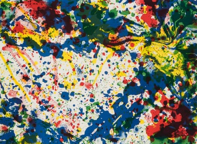 Sam Francis (1923-1994), Untitled, from the "Papierski Portfolio" (SF-355), 1992