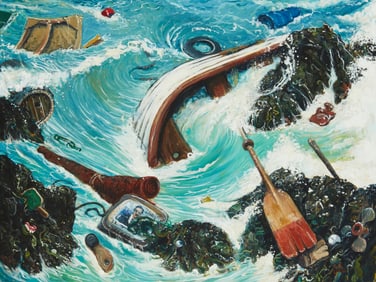 Chester Arnold (b. 1952), "All Washed Up," 2002