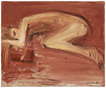 Nathan Oliveira (1928-2010), "Imi Study #2," 1990