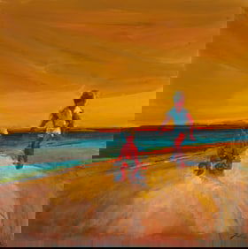 Henrietta Berk (1919-1990), "Sand Pile," circa 1967