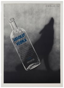 Edward Ruscha (b. 1937), "Absolut," 1988