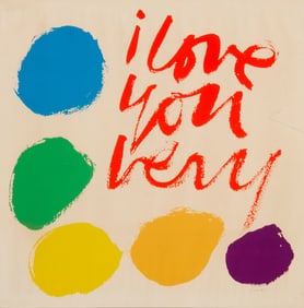 Corita (Sister Mary) Kent (1918-1986), "Very," 1970
