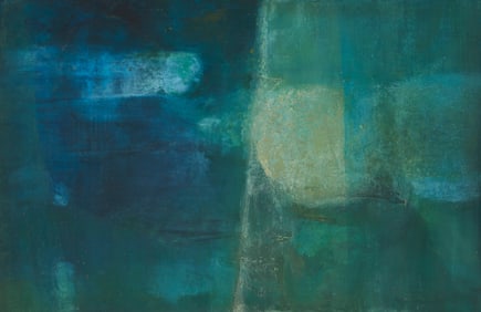 Ethel Maud Greene (1912-1999), "Floating Forms," 1964