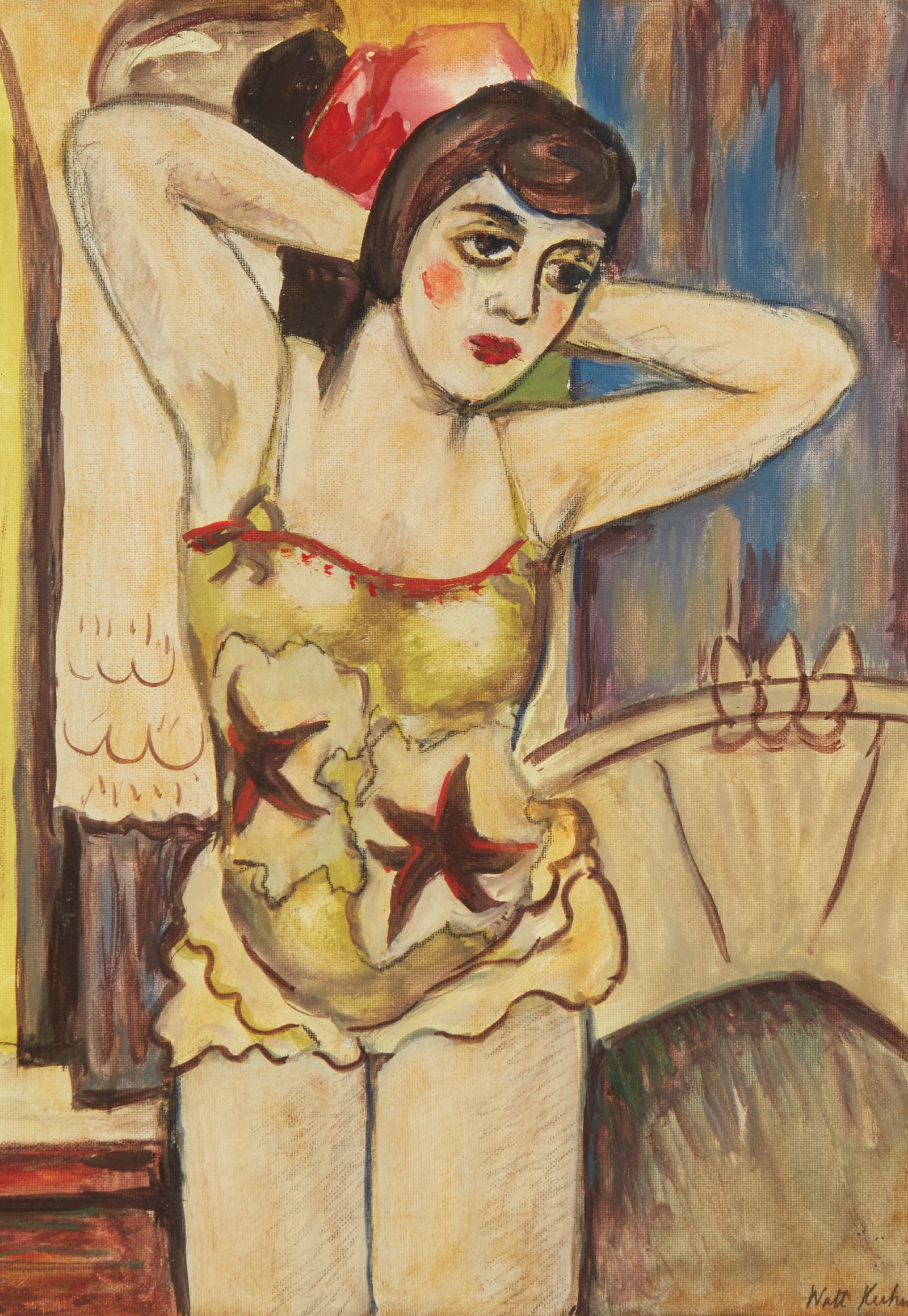 Walt Kuhn (1877-1949), Dressing room, circa 1926 (1 of 5)