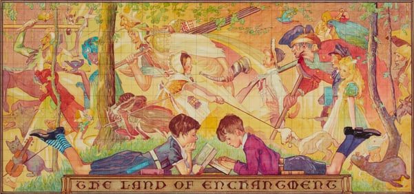 Norman Rockwell (1894-1978), Study for "The Land of Enchantment," circa 1934