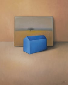 Jose Basso (b. 1949), "Casa Azul"