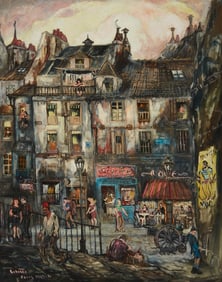 Colette Pope Heldner (1902-1990), Rue de la Ga-te,  1929-31