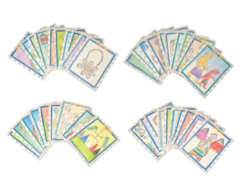 Frederic Bruly Bouabre (1923-2014), "Connaissance du Monde," 2007-2008