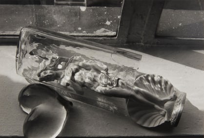 Andre Kertesz (1894-1985), "Botticelli Sculpture in Glass on Windowsill," 1978