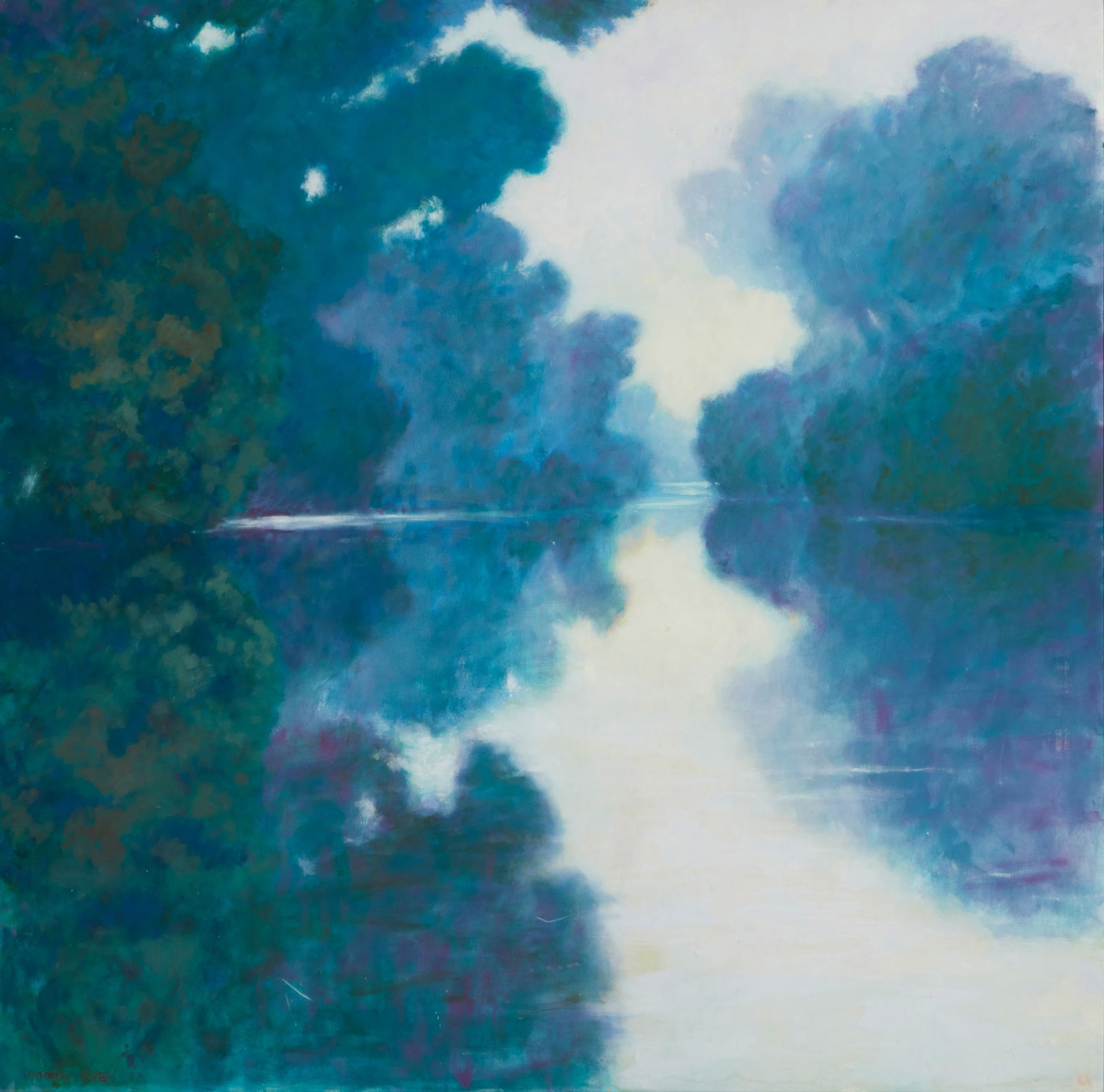 Bjorn Rye (1942-1998), River scene (1 of 6)