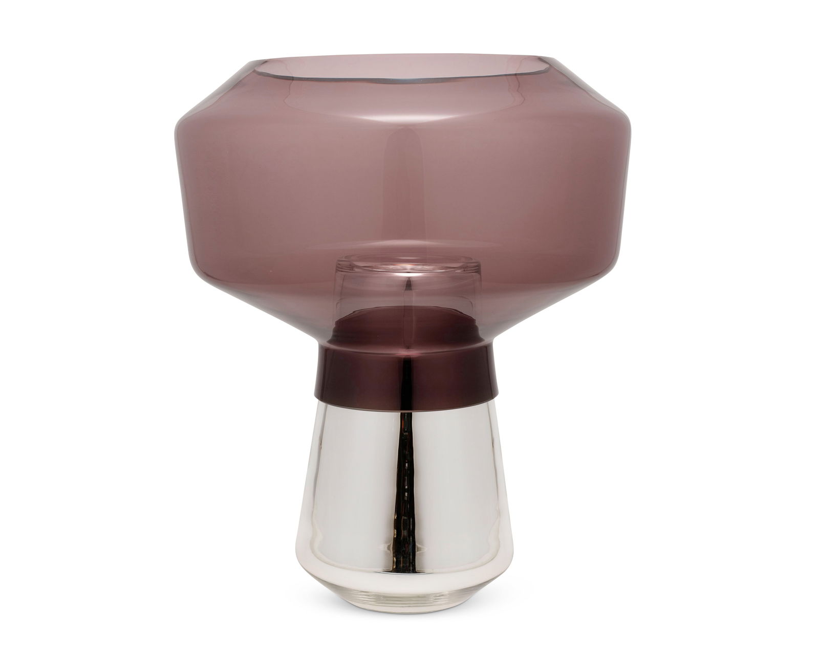 Arik Levy (b. 1963), A purple "Bubble" glass vase, 2014 (1 of 6)