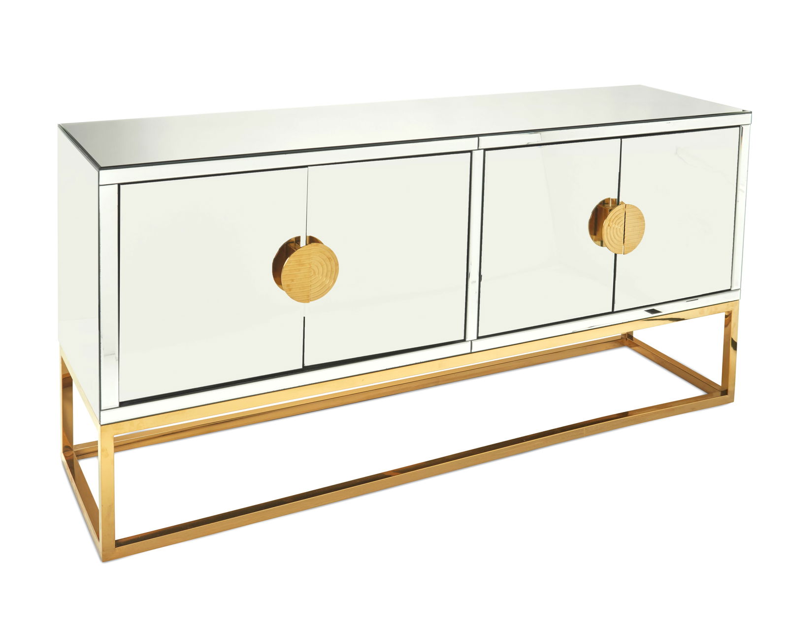 A Meridian Furniture "Marbella" mirrored sideboard (1 of 7)