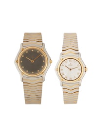 Two Ebel Stainless Steel Watches