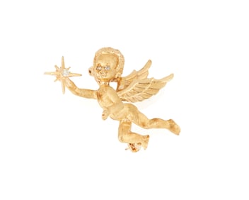 A JOST 14K Gold Brooch