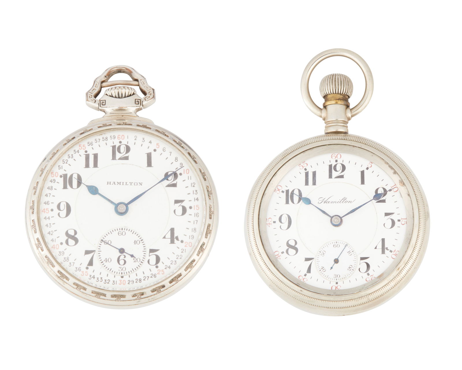 Two Hamilton Pocket Watches (1 of 11)