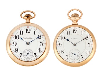 Two American Pocket Watches