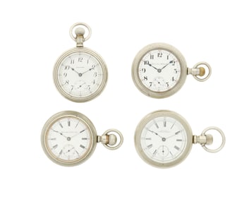 Four American Pocket Watches