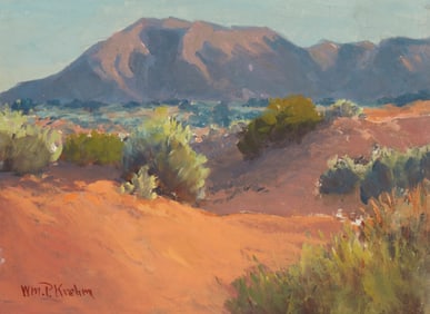 William P. Krehm (1901-1968), Desert scene