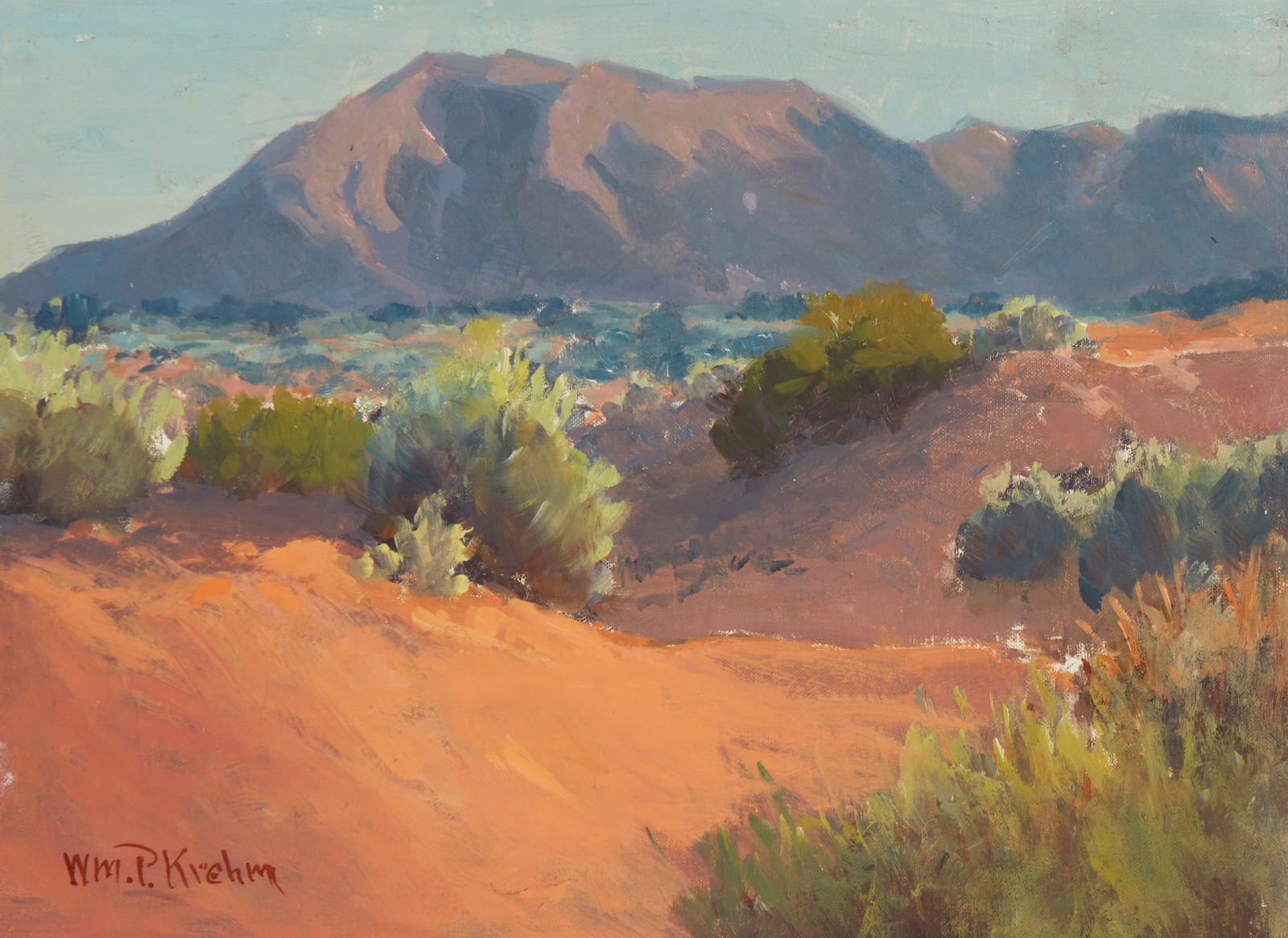 William P. Krehm (1901-1968), Desert scene (1 of 5)
