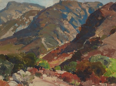 Frederick William Becker (1888-1974), "Tujunga Canyon," 1934