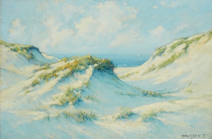 Arthur V. Diehl (1870-1929), Sand dunes, 1927