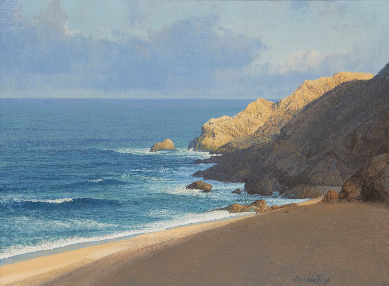 Curt Walters (b. 1950), "Morning on coast" (1 of 7)