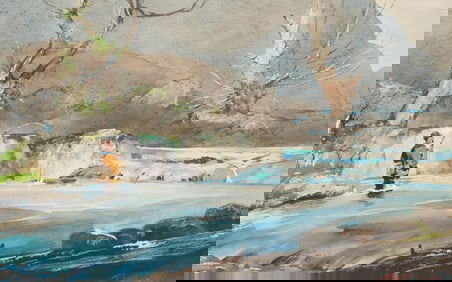 Roy Mason, N.A. (1886-1972), "Muskrat Springs Brook"