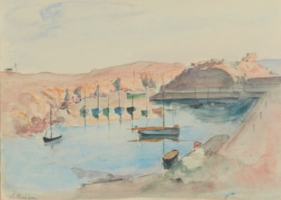 Henri Lebasque (1865-1937), "Le Canal"