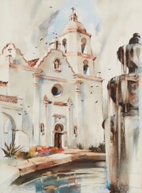 Rex Brandt (1914-2000), "Paseo Delicias," 1969