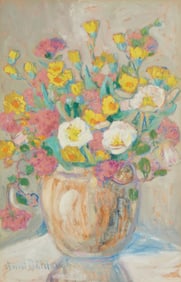 Anni Von Westrum Baldaugh (1881-1953), Floral still life