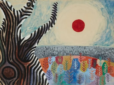 20th Century Abstract School, Zebra tree