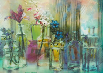 Yankel Ginzburg (b. 1945), "Glass of Melancholy"