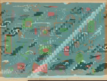 Orrel P. Reed (1921- n.d.), "Color Opening II"