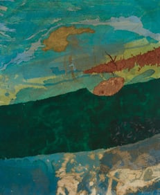 Ben Norris (1910-2006), "Stripe XIII; Tidal II," 1964