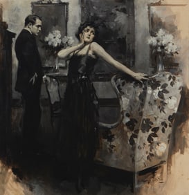 William Frederick Foster A.N.A. (1883-1953), "The Dilemma"