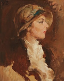 William Frederick Foster A.N.A. (1883-1953), "The Clouche," circa 1939