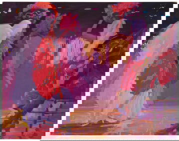 Donald "Putt" Putman (1926-2007, American), "Mexican Dance"