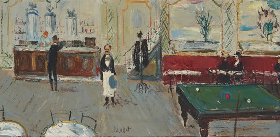 Gabriel Dauchot (1927-2005), Pool hall