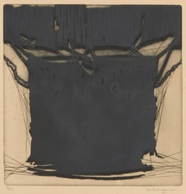 Roberto Delamonica (1933-1995), "Grabado #7," 1963