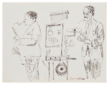 Tony Bennett (1926-2023), "Jam Session (on Blue Note table card)"