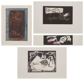 Hans Burkhardt, (1904-1994), A group of 12 abstract images