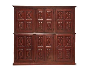 A Louis XIV-style buffet a deux corps