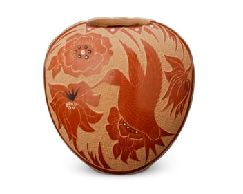 Helen Tafoya Henderson (b. 20th century, Jemez Pueblo), A diminutive pottery jar, late 20th/early