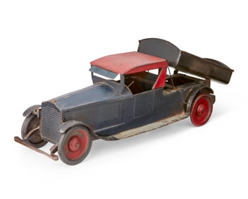 A Turner Packard toy dump truck