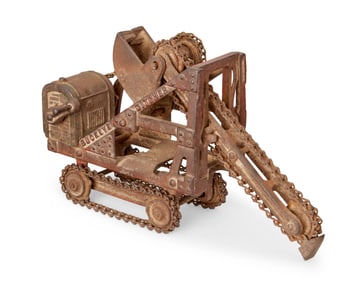 A Kenton "Buckeye Ditcher" toy excavator