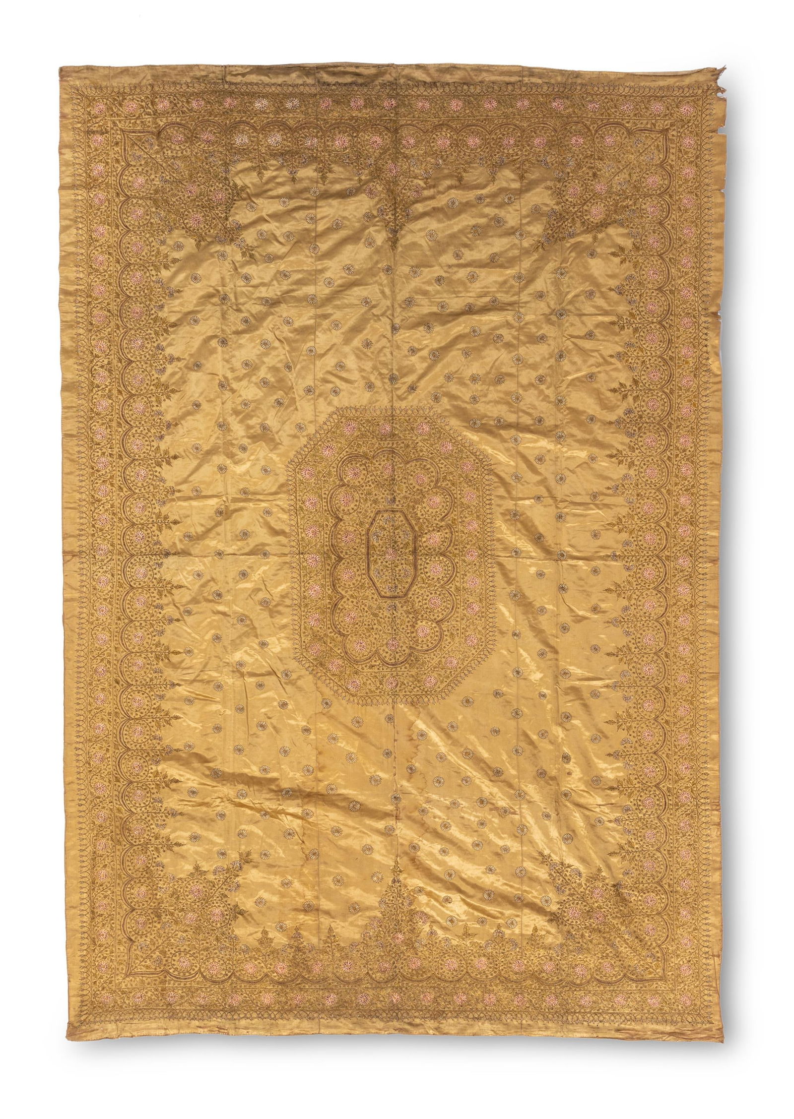 A Turkish Ottoman embroidered cover (1 of 3)