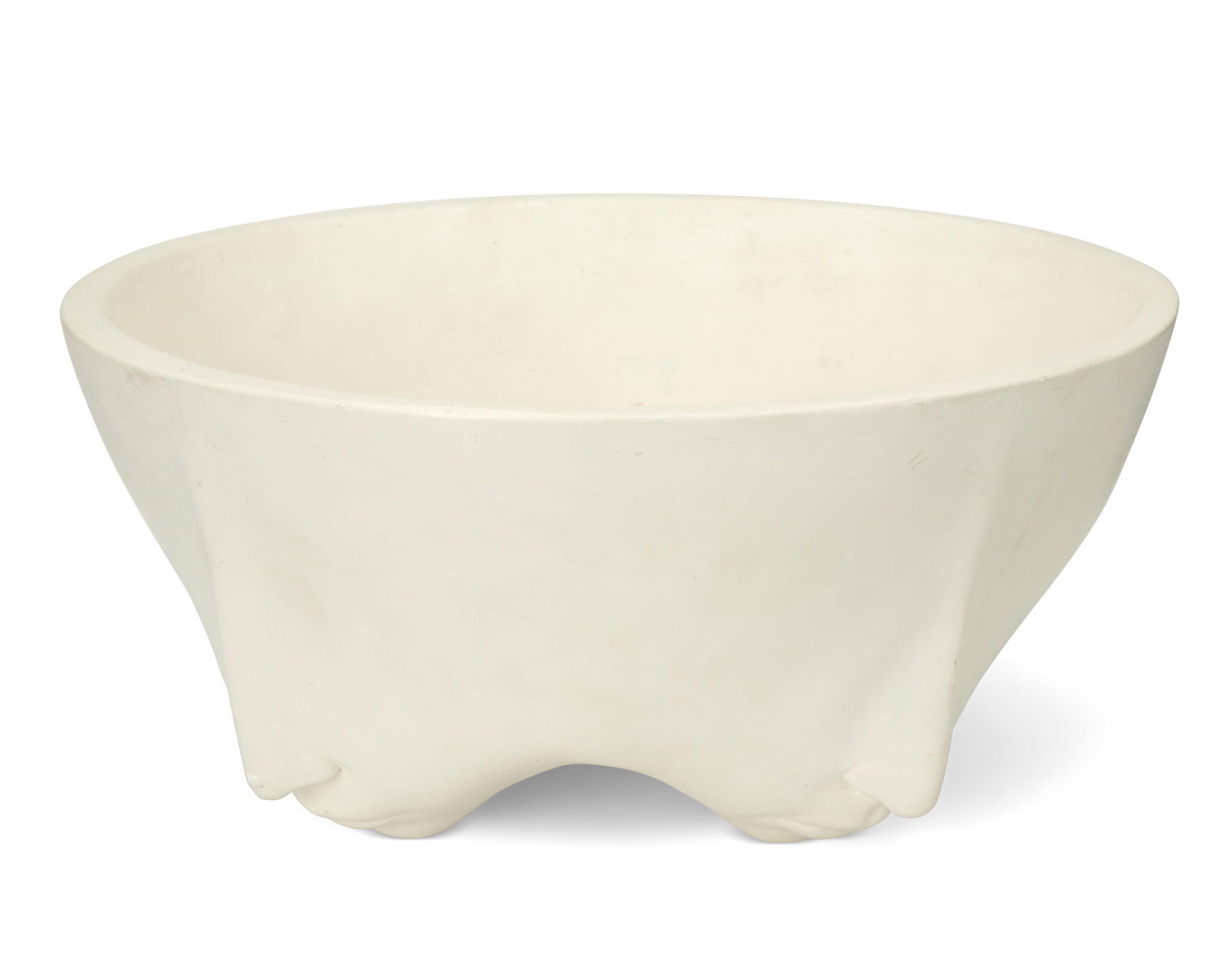 Richard Etts (b. 1945), A plaster "Faces" bowl, 1980 (1 of 7)